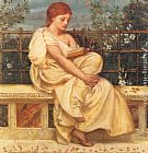 Edward John Poynter Reading painting